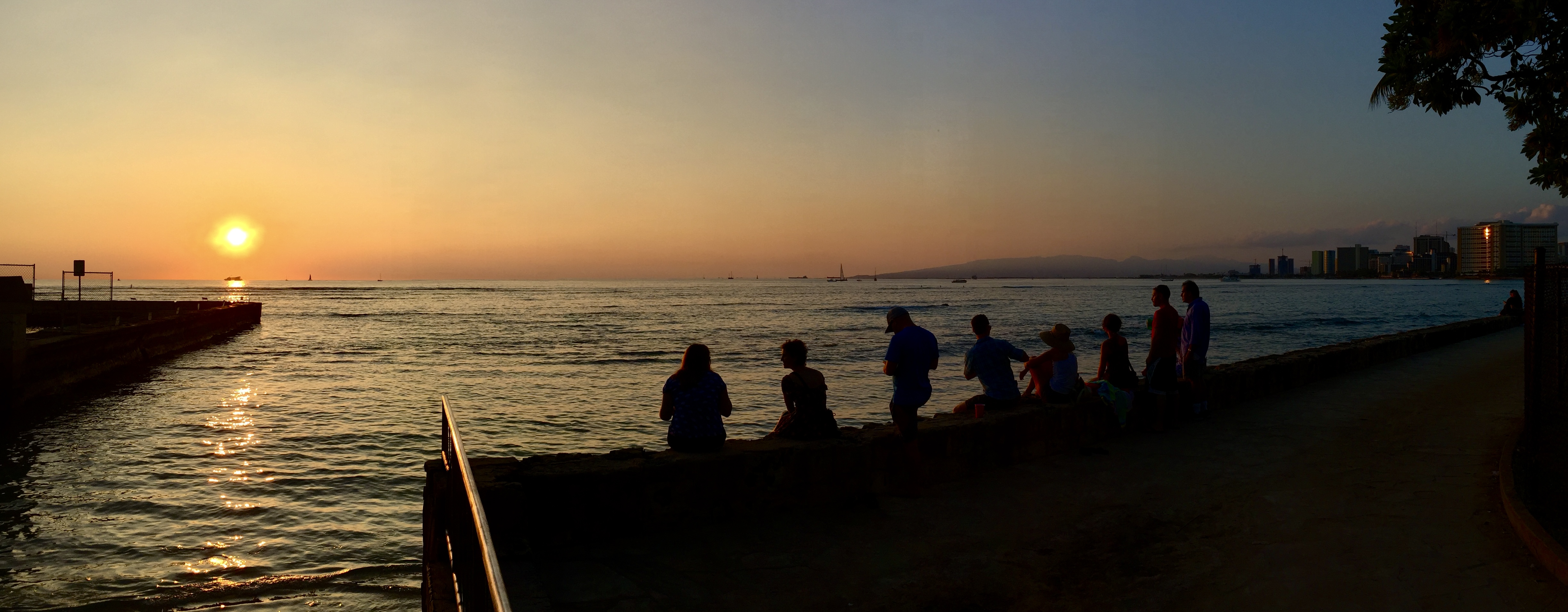 Lab picnic at Waikiki